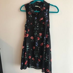 Urban outfitters button down tunic dress